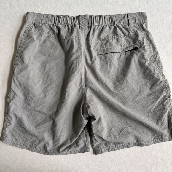 Patagonia Shorts Mens Large Gray Sandy Cay 10" Utility Cargo Zip Pocket Hybrid - Picture 4 of 5
